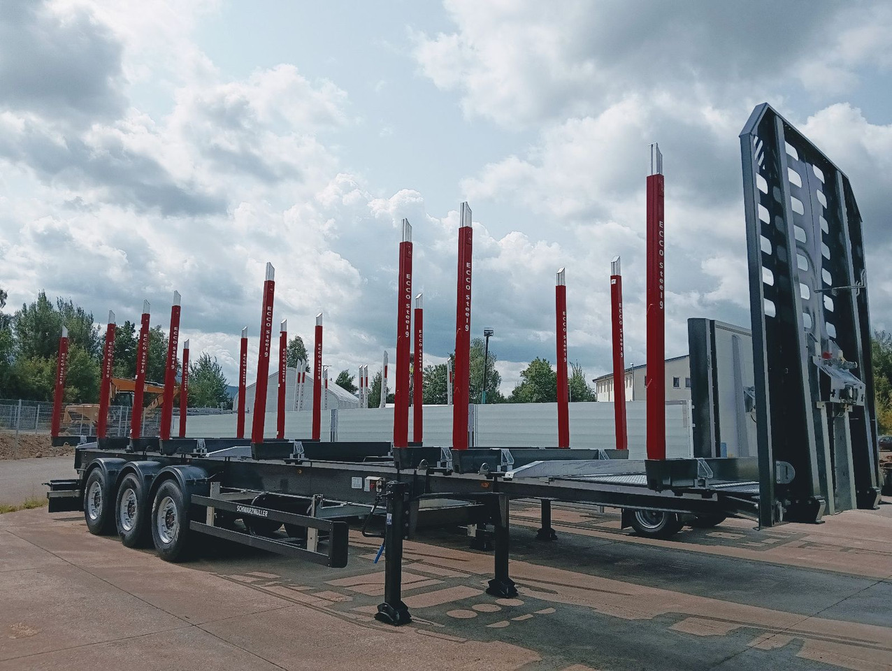 Schwarzmüller 3-A Rungensattel 8xRungSchemel 5800kg NEU sofort Schwarzmüller 3-A Rungensattel 8xRungSchemel 5800kg NEU sofort - Poluprikolica šticarka: slika 1 Schwarzmüller 3-A Rungensattel 8xRungSchemel 5800kg NEU sofort Schwarzmüller 3-A Rungensattel 8xRungSchemel 5800kg NEU sofort - Poluprikolica šticarka: slika 1