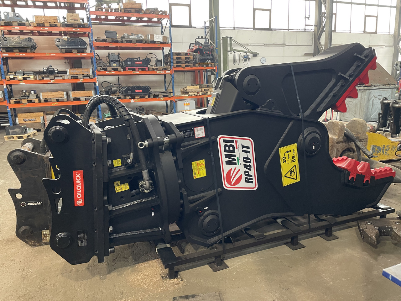 MBi RP40IT f. Bagger 35- 50to. - Makaze za rušenje za Bager: slika 1 MBi RP40IT f. Bagger 35- 50to. - Makaze za rušenje za Bager: slika 1