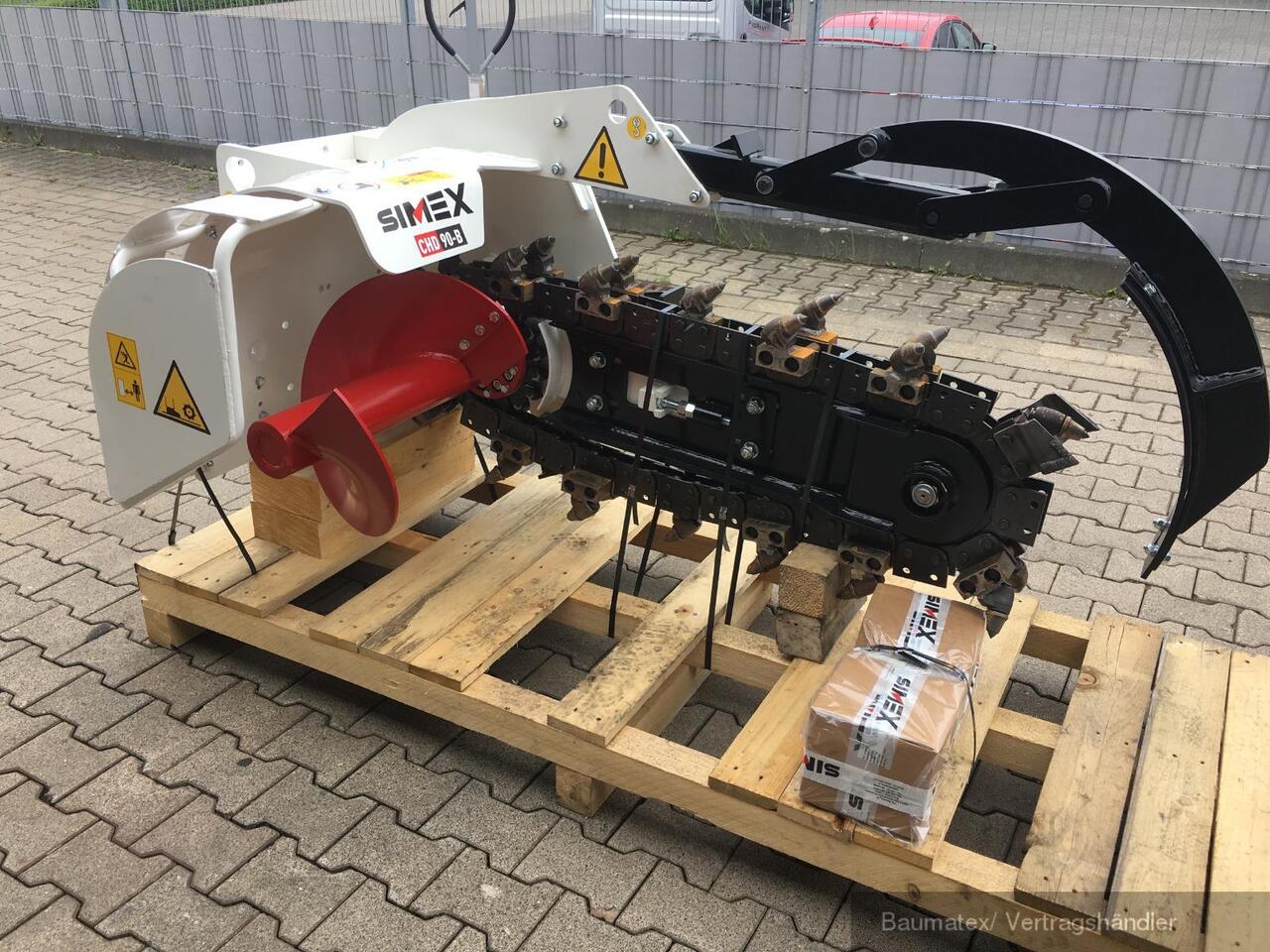 Simex CHDB Baggerfräse 90/120/150cm - Rovokopač: slika 1 Simex CHDB Baggerfräse 90/120/150cm - Rovokopač: slika 1