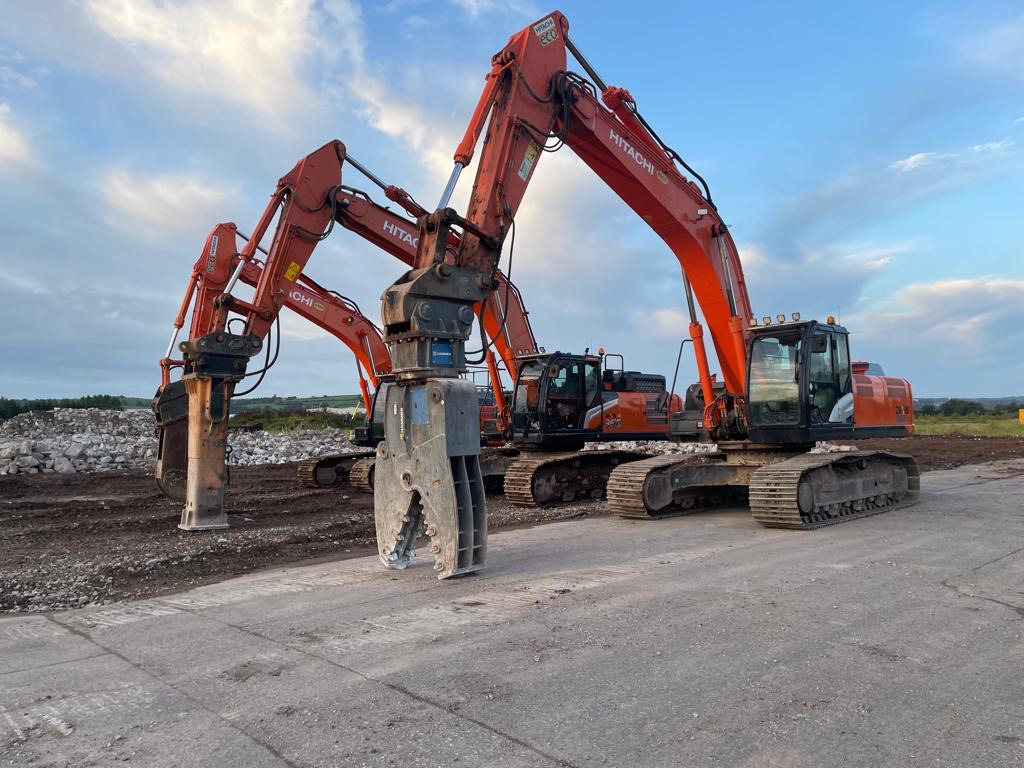 HAMMER RH35 Rotating Pulveriser to suit Hitachi ZX350 - Bager za rušenje: slika 1 HAMMER RH35 Rotating Pulveriser to suit Hitachi ZX350 - Bager za rušenje: slika 1