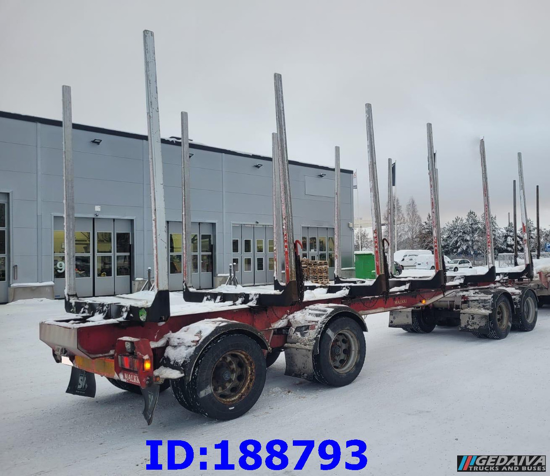 MALKKI RJ4-10200 - 4 Axles - Prikolica šticarka: slika 2 MALKKI RJ4-10200 - 4 Axles - Prikolica šticarka: slika 2