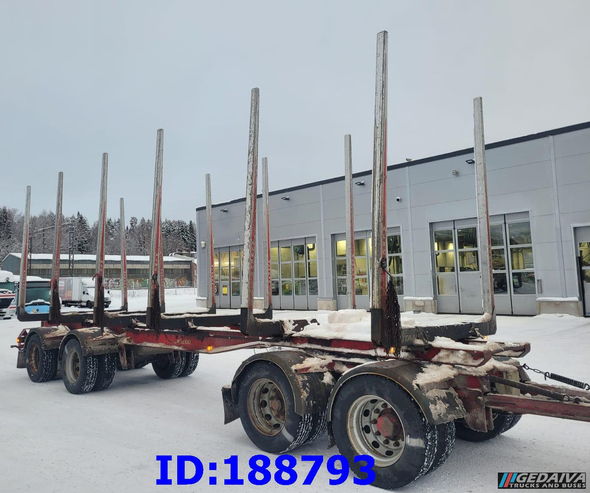 MALKKI RJ4-10200 - 4 Axles - Prikolica šticarka: slika 1 MALKKI RJ4-10200 - 4 Axles - Prikolica šticarka: slika 1