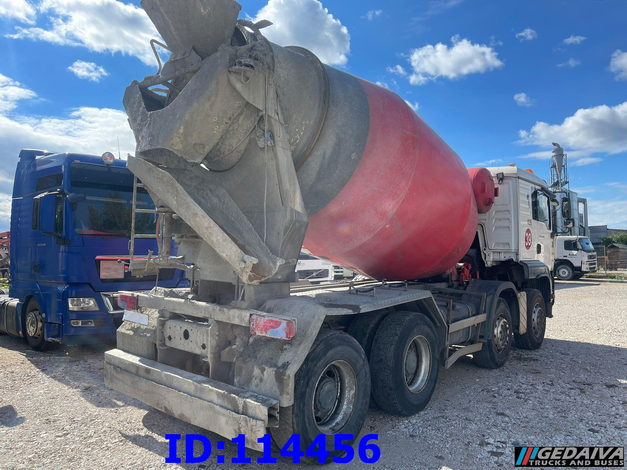 MAN TGA 35.480 8X4 8m3 Manual - Mikser za beton: slika 4 MAN TGA 35.480 8X4 8m3 Manual - Mikser za beton: slika 4