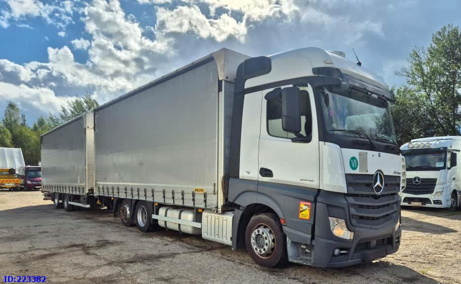 MERCEDES-BENZ Actros 2542 6x2 Euro6 + Wielton trailer - Kamion sa ceradom: slika 4 MERCEDES-BENZ Actros 2542 6x2 Euro6 + Wielton trailer - Kamion sa ceradom: slika 4