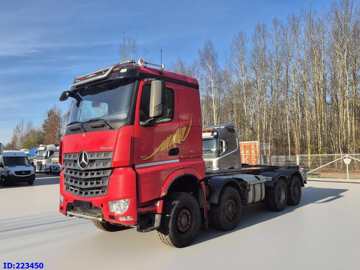 MERCEDES-BENZ Arocs 4163 8x4 FULL STEEL (Engine defect) - Kamion sa golom šasijom i zatvorenom kabinom: slika 1 MERCEDES-BENZ Arocs 4163 8x4 FULL STEEL (Engine defect) - Kamion sa golom šasijom i zatvorenom kabinom: slika 1