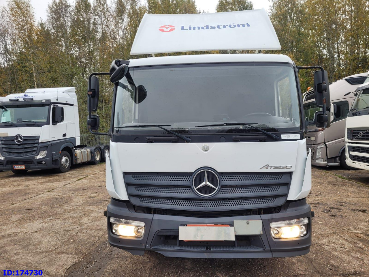 MERCEDES-BENZ Atego 1218 - Euro6 - Manual - Full Steel - Kamion sa golom šasijom i zatvorenom kabinom: slika 2 MERCEDES-BENZ Atego 1218 - Euro6 - Manual - Full Steel - Kamion sa golom šasijom i zatvorenom kabinom: slika 2