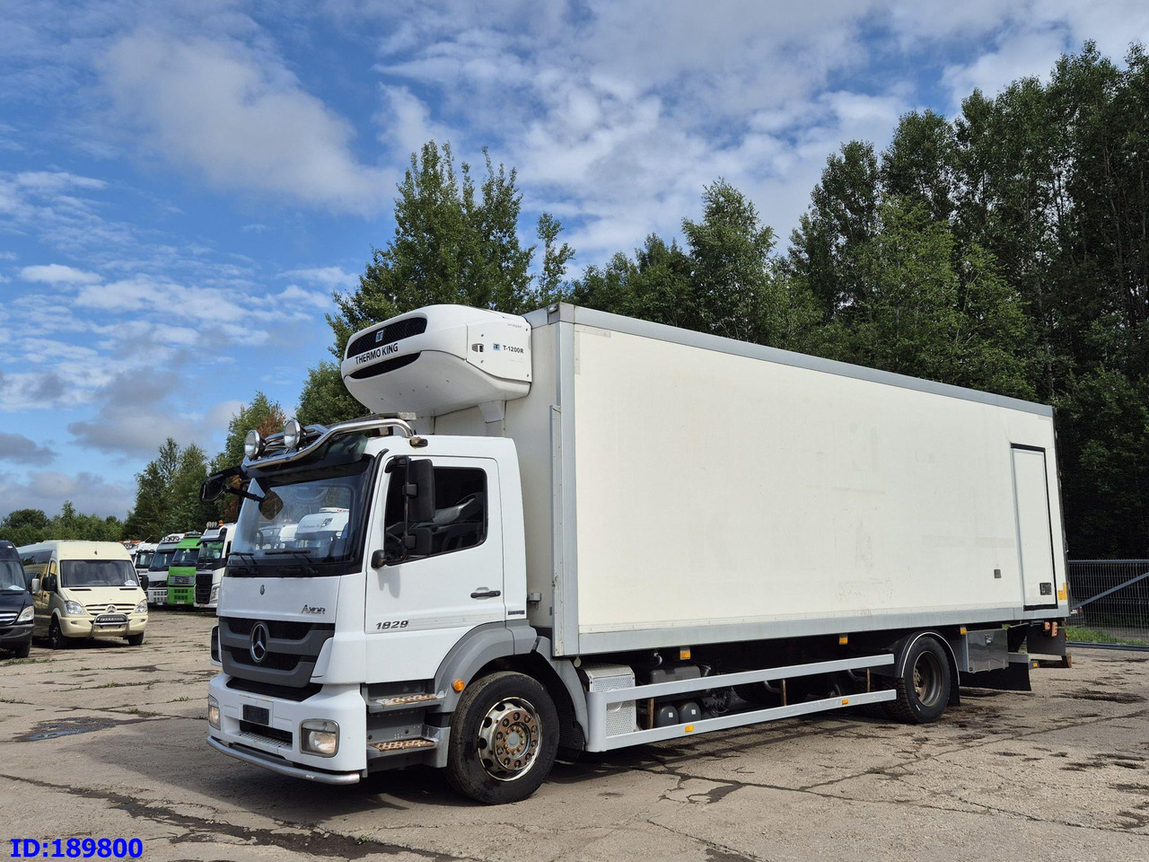 MERCEDES-BENZ Axor 1829 Euro5 Manual + Tail lift - Hladnjača: slika 1 MERCEDES-BENZ Axor 1829 Euro5 Manual + Tail lift - Hladnjača: slika 1