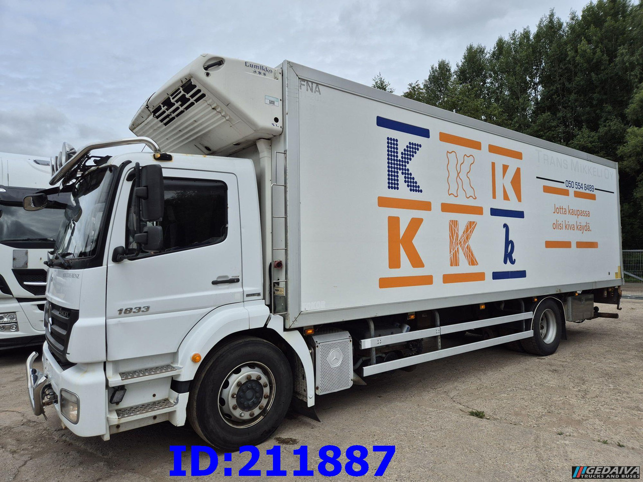MERCEDES-BENZ Axor 1833 - Manual - Hladnjača: slika 1 MERCEDES-BENZ Axor 1833 - Manual - Hladnjača: slika 1