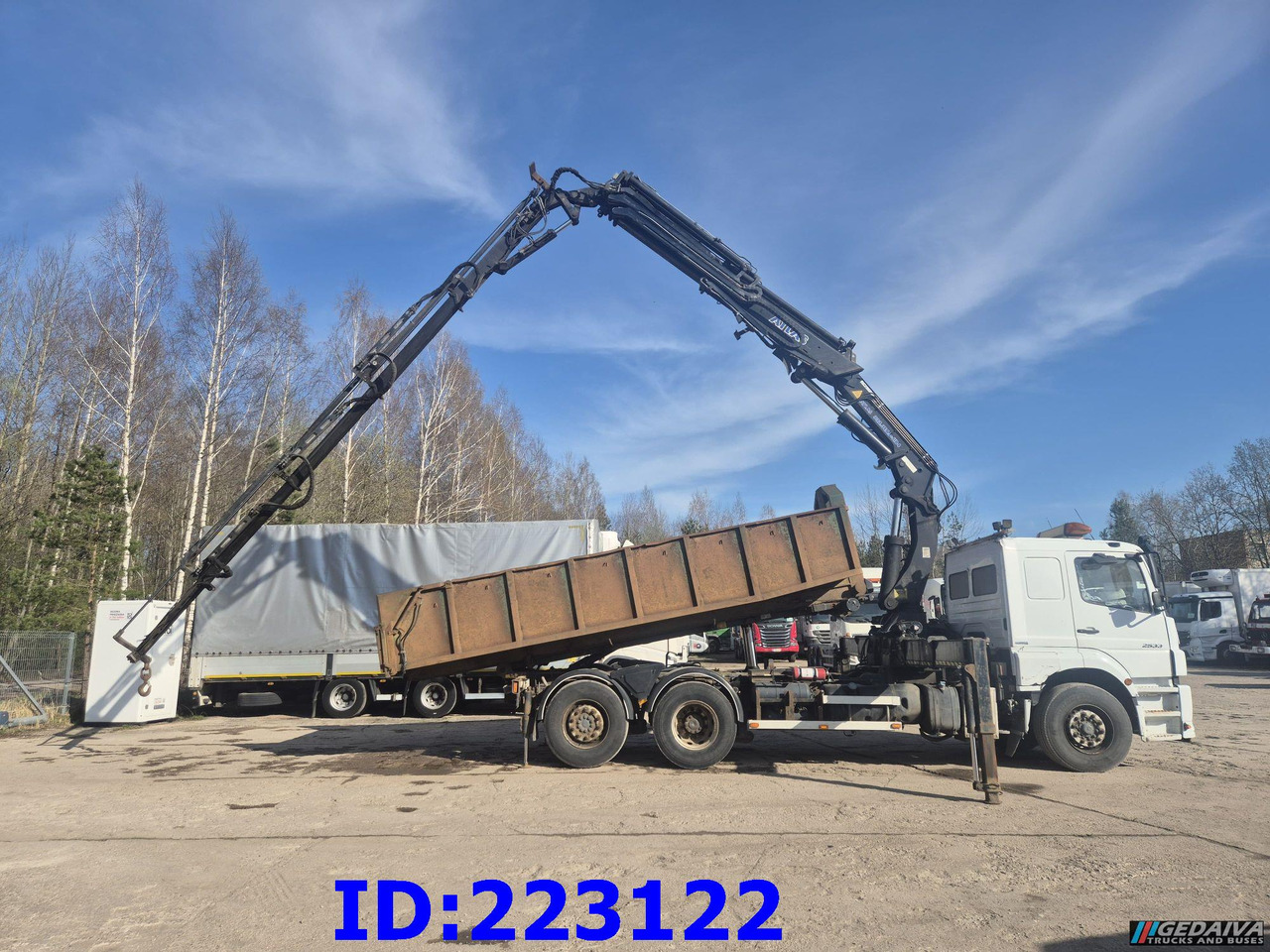 MERCEDES-BENZ Axor 2533 6x2 + Atlas 332.3E Crane - Istovarivač: slika 5 MERCEDES-BENZ Axor 2533 6x2 + Atlas 332.3E Crane - Istovarivač: slika 5