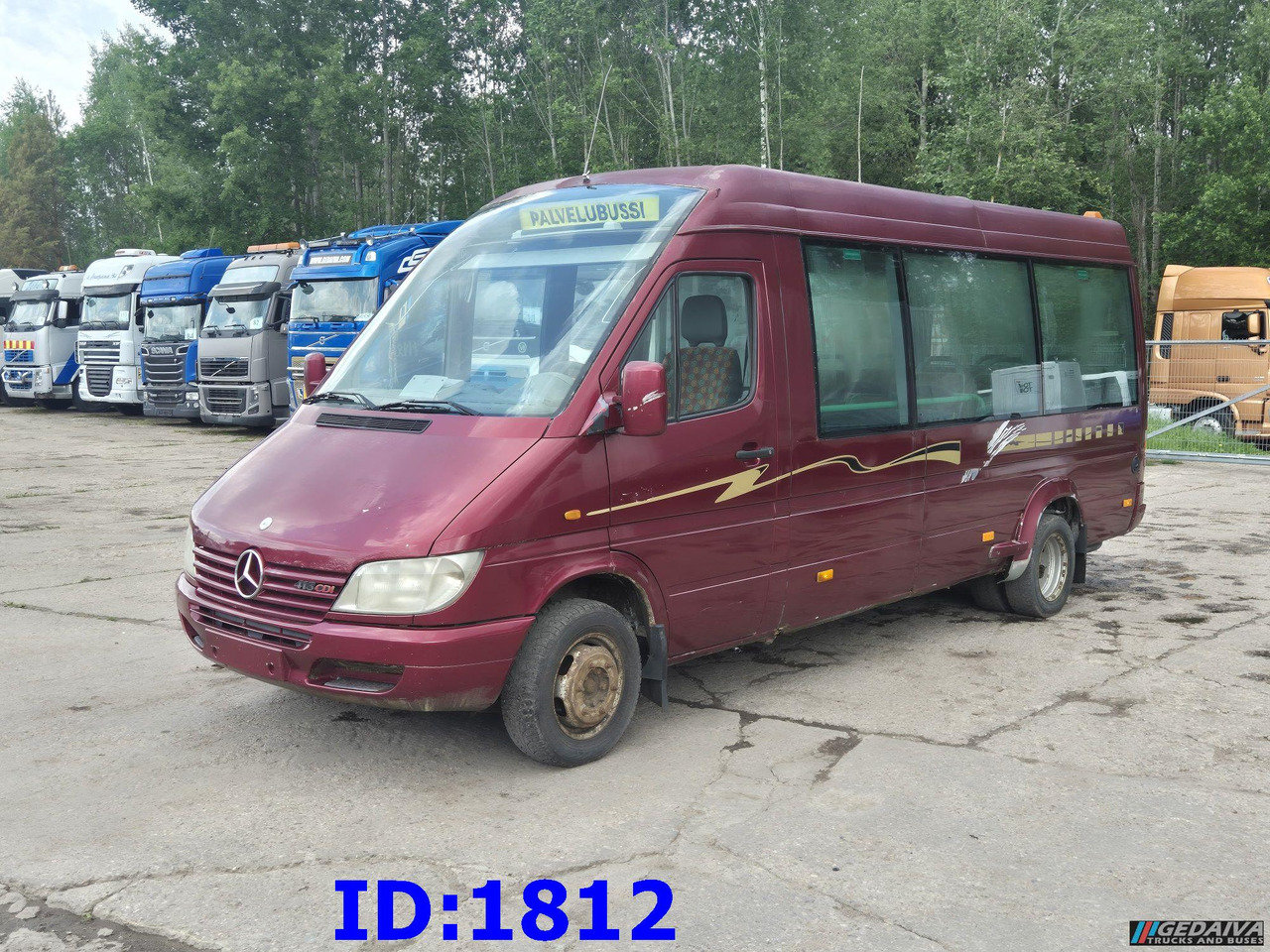 MERCEDES-BENZ Sprinter 413 - 17 Place - Minibus, Putnički kombi: slika 3 MERCEDES-BENZ Sprinter 413 - 17 Place - Minibus, Putnički kombi: slika 3