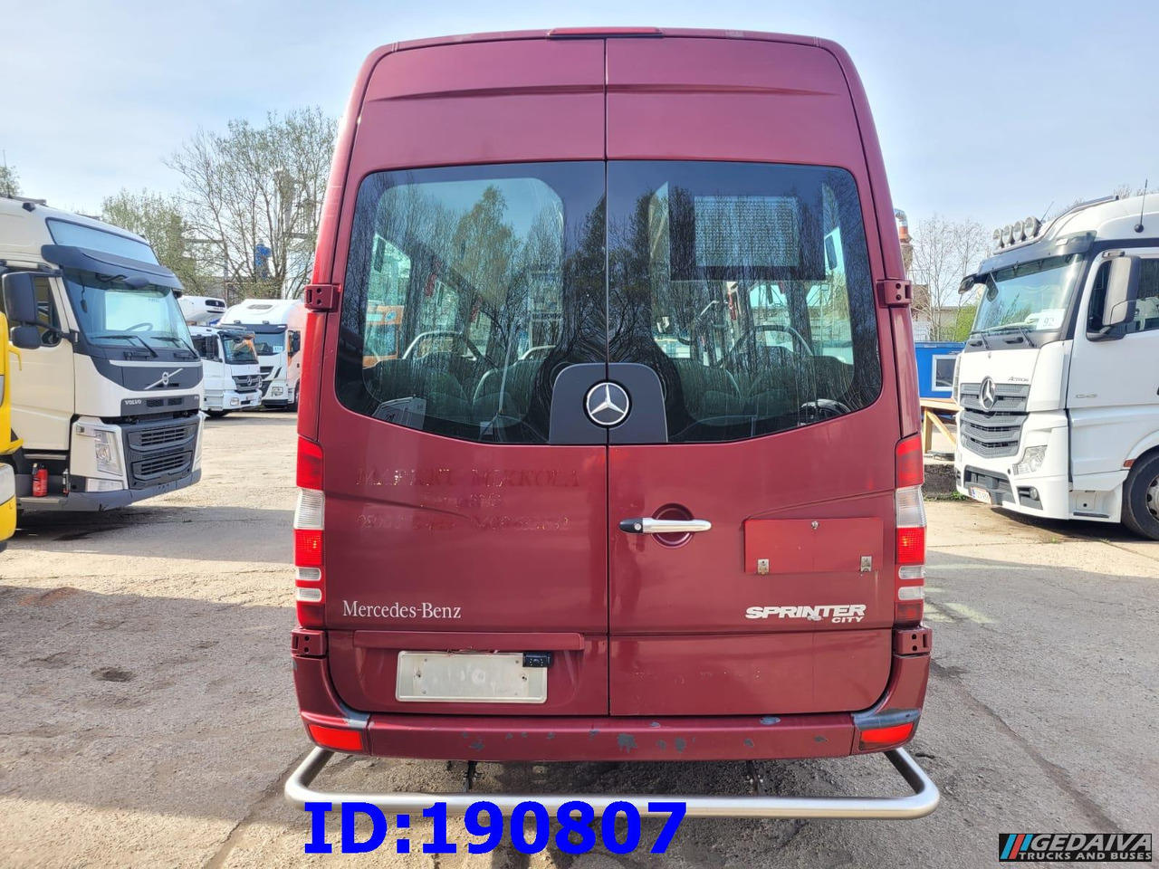Gradski autobus MERCEDES-BENZ Sprinter 516 City35 Euro5 22 Place: slika 6