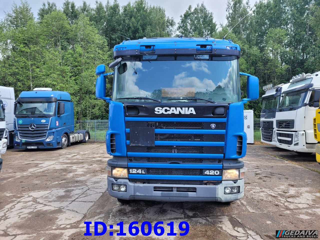 SCANIA 124 420 6x2 Manual Retarder - Kamion sa golom šasijom i zatvorenom kabinom: slika 2 SCANIA 124 420 6x2 Manual Retarder - Kamion sa golom šasijom i zatvorenom kabinom: slika 2