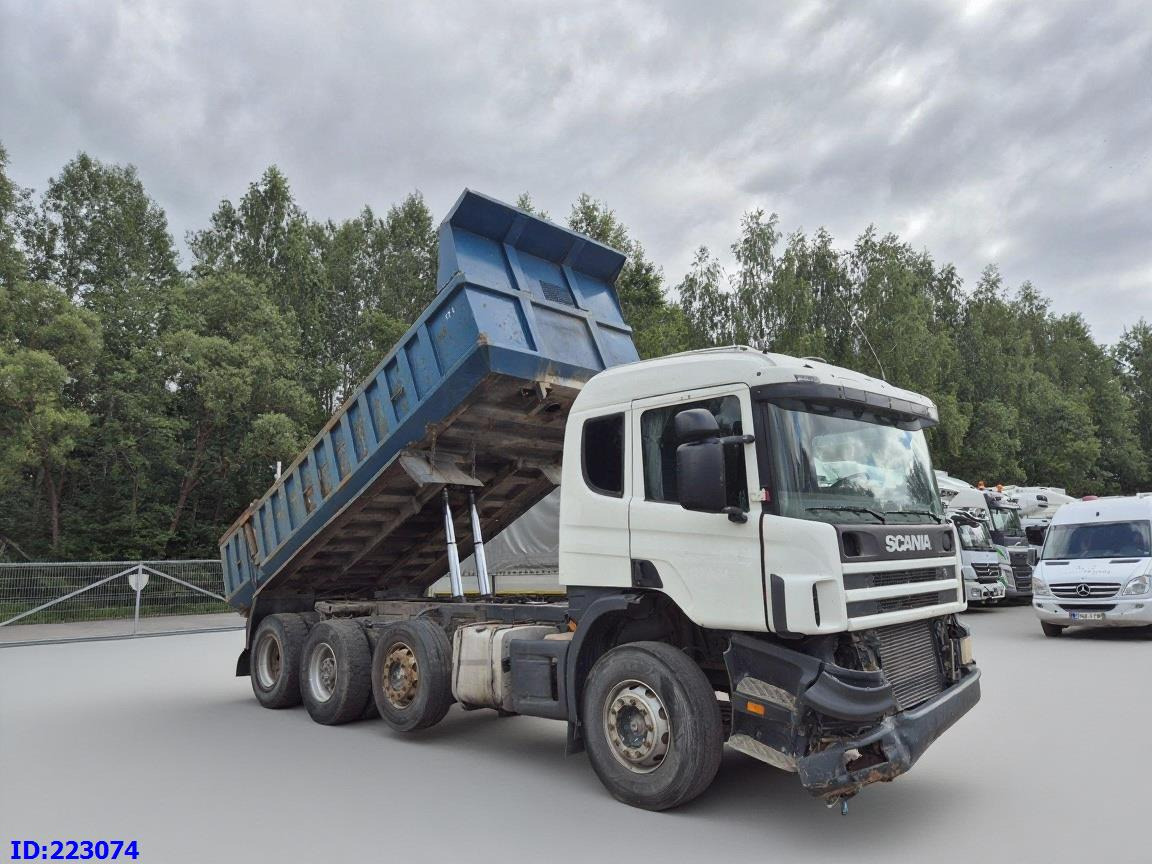 SCANIA 124 8x2 - Manual - Full steel - Istovarivač: slika 4 SCANIA 124 8x2 - Manual - Full steel - Istovarivač: slika 4