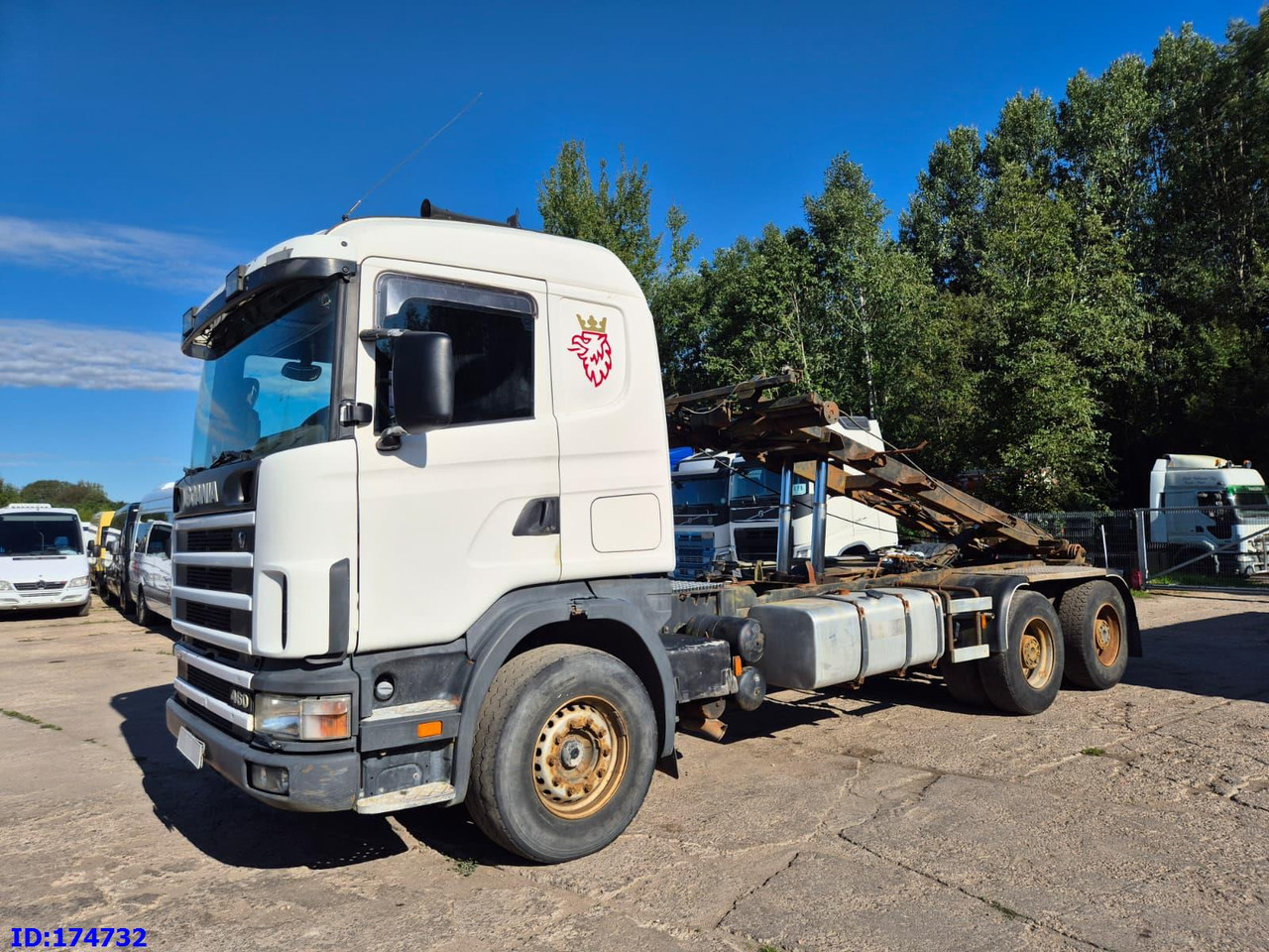 SCANIA 144 - 6x4 - Full Steel - Big Axles - 3 Pedals - Istovarivač: slika 1 SCANIA 144 - 6x4 - Full Steel - Big Axles - 3 Pedals - Istovarivač: slika 1
