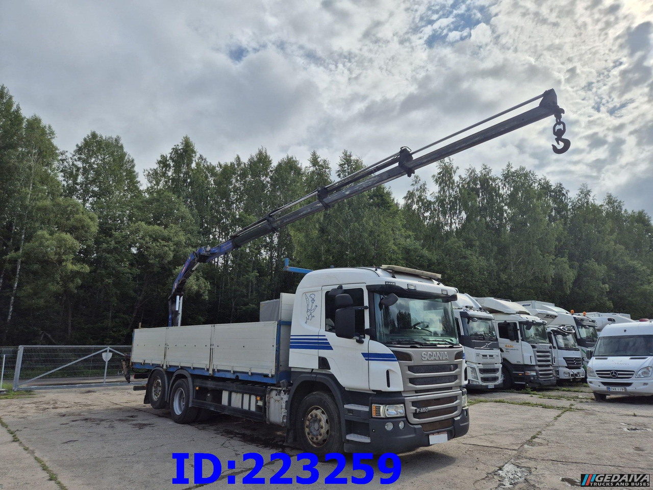 SCANIA P450 6x2 Steering axle Euro6 + PM 13.5SP - Kamion sa tovarnim sandukom: slika 3 SCANIA P450 6x2 Steering axle Euro6 + PM 13.5SP - Kamion sa tovarnim sandukom: slika 3