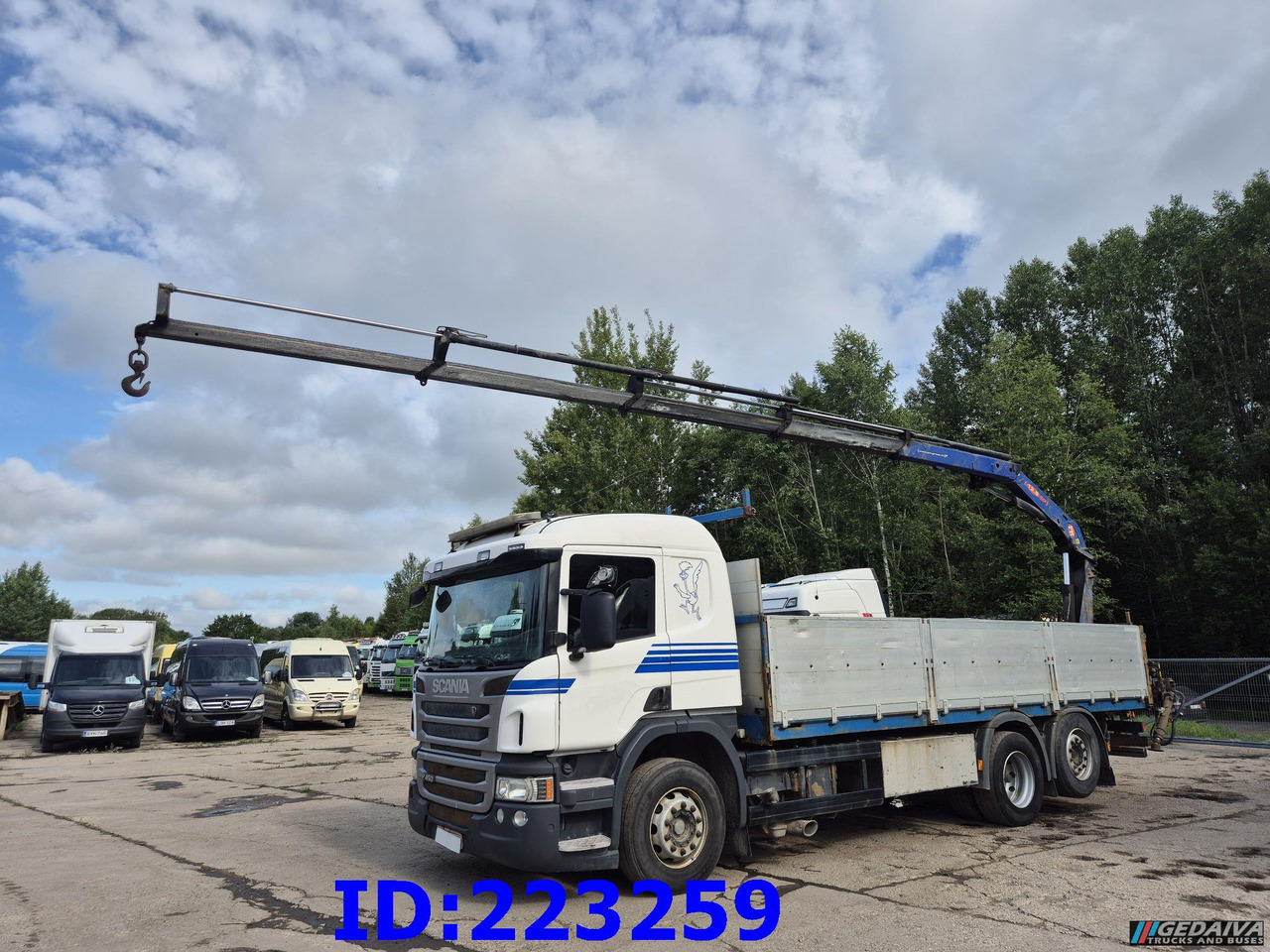 SCANIA P450 6x2 Steering axle Euro6 + PM 13.5SP - Kamion sa tovarnim sandukom: slika 1 SCANIA P450 6x2 Steering axle Euro6 + PM 13.5SP - Kamion sa tovarnim sandukom: slika 1