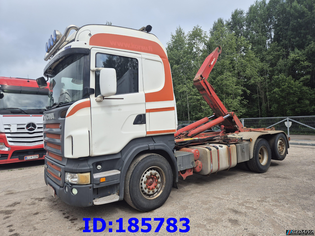 SCANIA R500 6x2 Hook lift - Kamion sa hidrauličnom kukom: slika 1 SCANIA R500 6x2 Hook lift - Kamion sa hidrauličnom kukom: slika 1