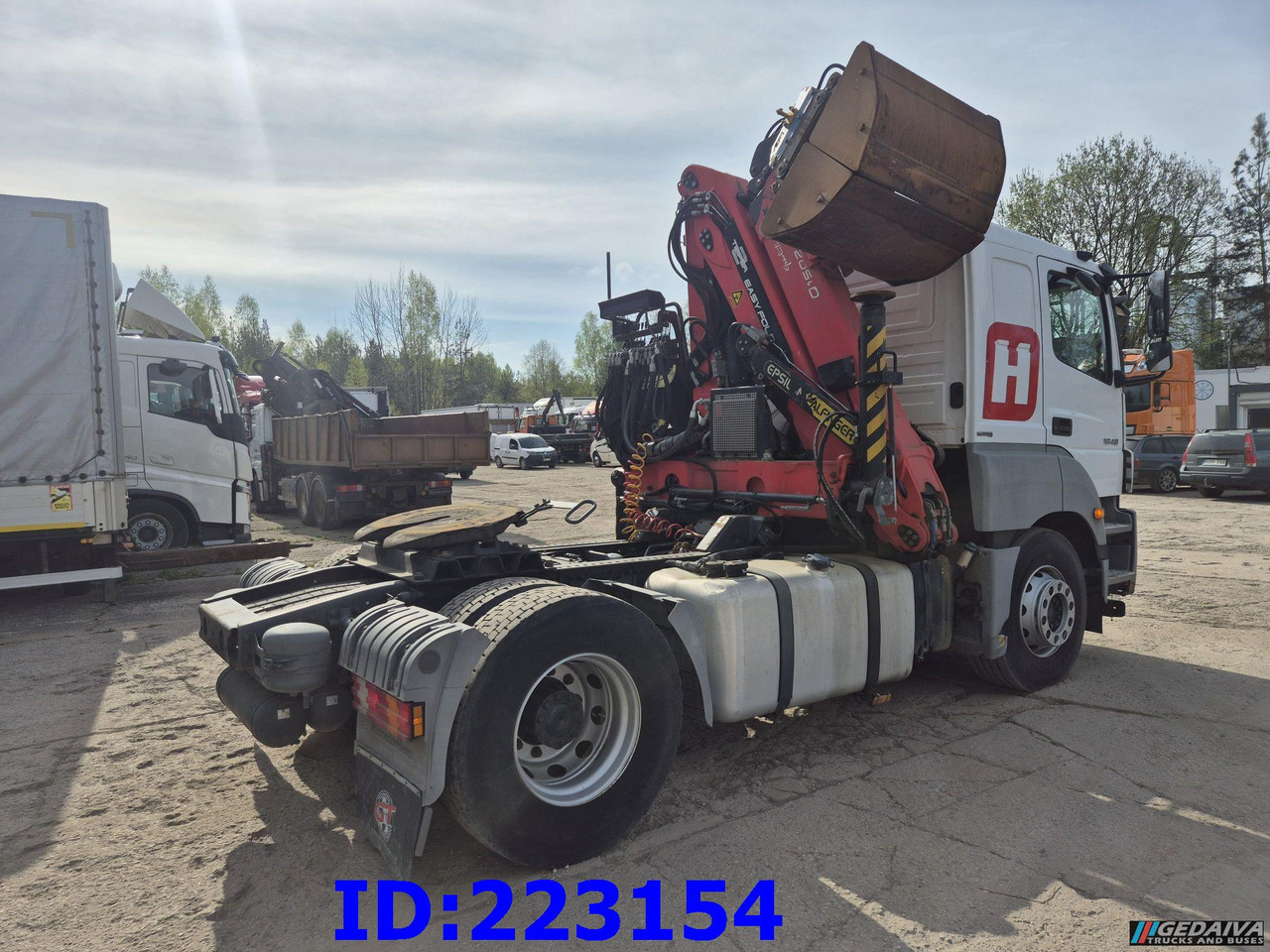 MERCEDES-BENZ Axor 1840 + Crane Epsilon Palfinger 0150Z - Tegljač: slika 5 MERCEDES-BENZ Axor 1840 + Crane Epsilon Palfinger 0150Z - Tegljač: slika 5