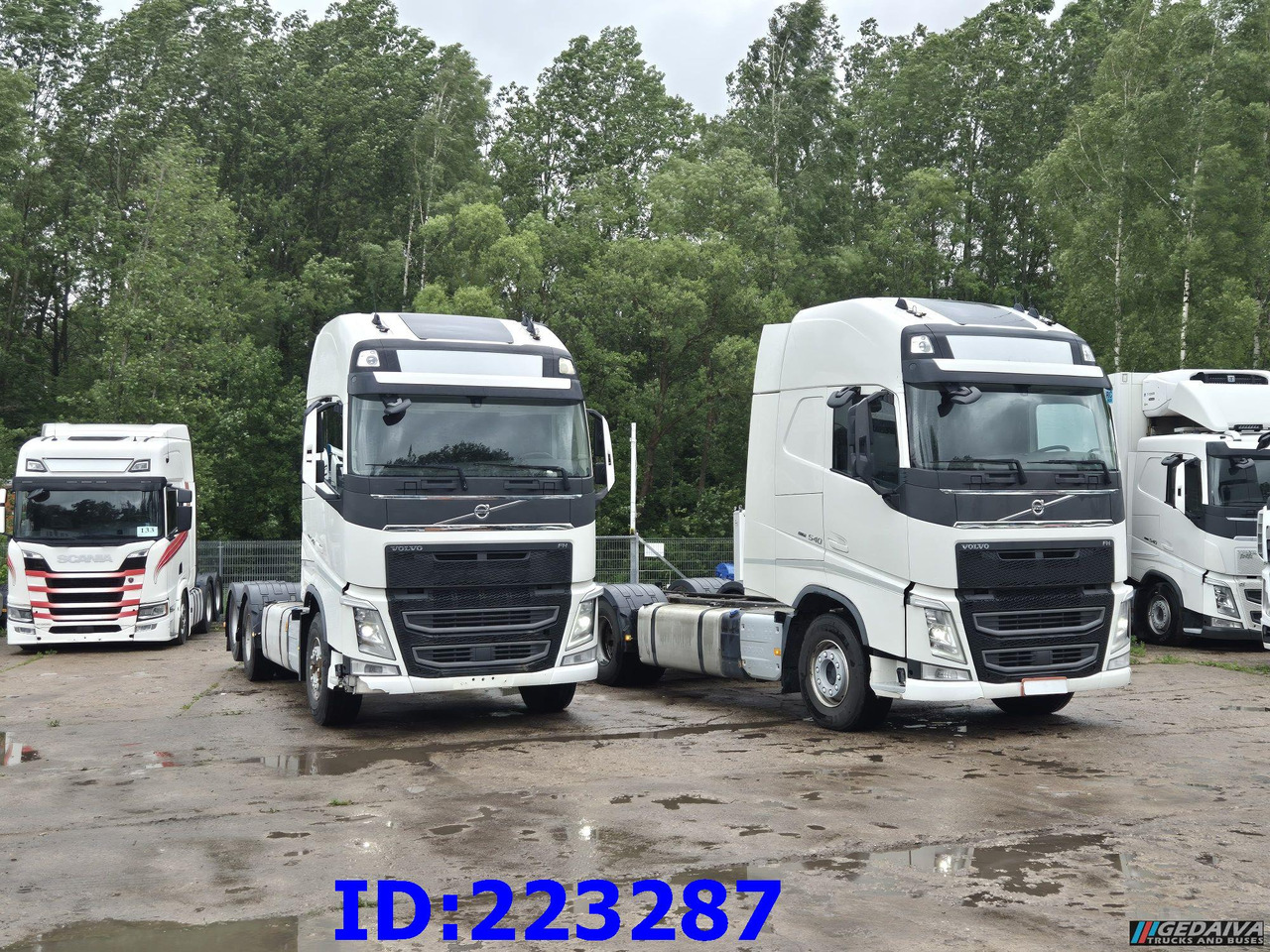 VOLVO FH13 540HP - 10 tyre (2pcs. available) - Kamion sa golom šasijom i zatvorenom kabinom: slika 2 VOLVO FH13 540HP - 10 tyre (2pcs. available) - Kamion sa golom šasijom i zatvorenom kabinom: slika 2