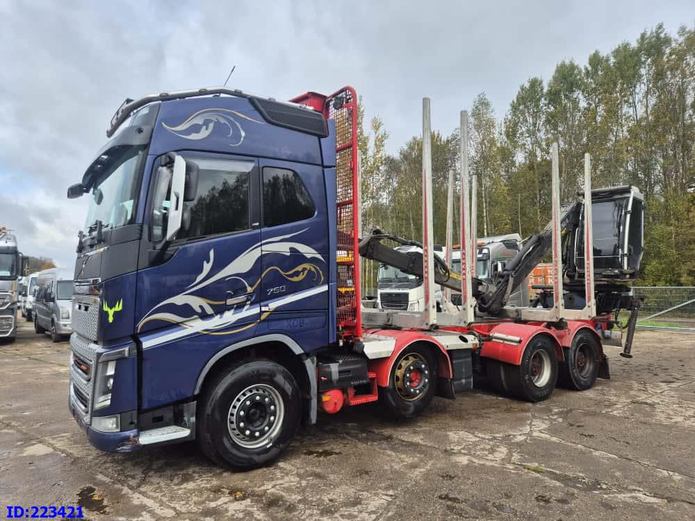 VOLVO FH16 750HP 8x4 +  KESLA CRANE - Šticar: slika 1 VOLVO FH16 750HP 8x4 +  KESLA CRANE - Šticar: slika 1