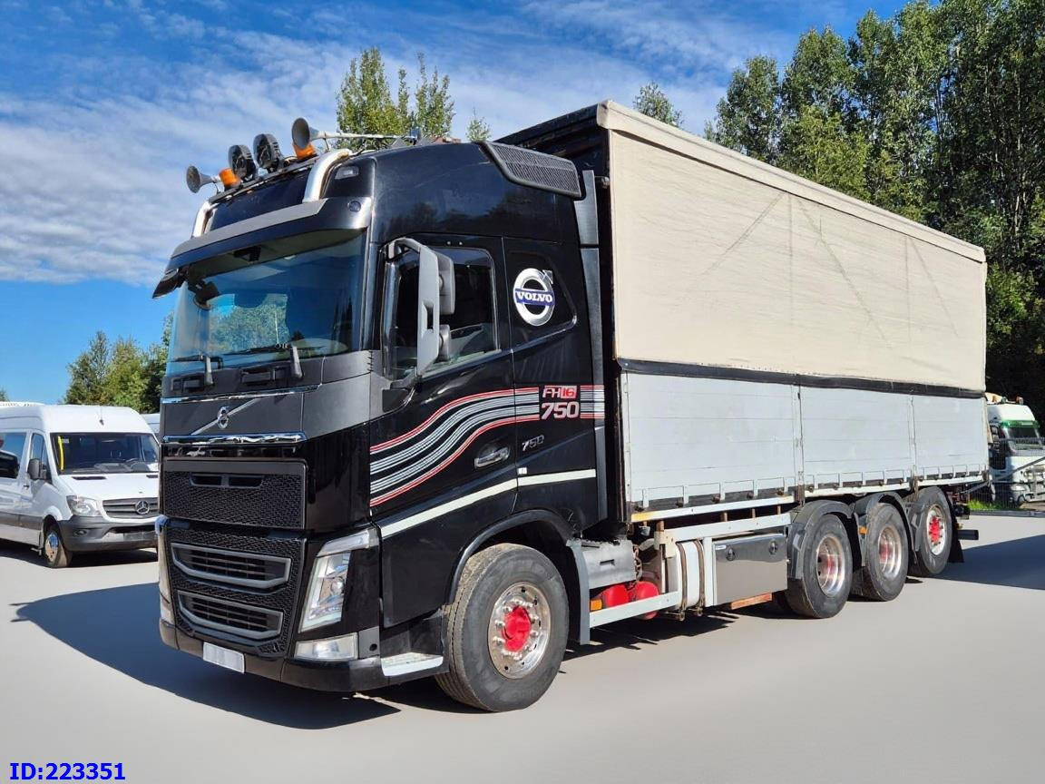 VOLVO FH16 750HP - 8x4-Steering axle - Kamion sa ceradom: slika 1 VOLVO FH16 750HP - 8x4-Steering axle - Kamion sa ceradom: slika 1