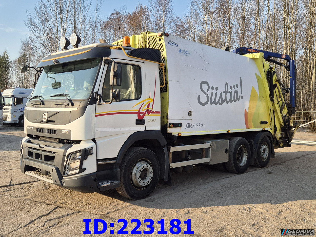 VOLVO FMX 11 330HP 6x2 (Steering axel) - Euro6 - Kamion za smeće: slika 1 VOLVO FMX 11 330HP 6x2 (Steering axel) - Euro6 - Kamion za smeće: slika 1