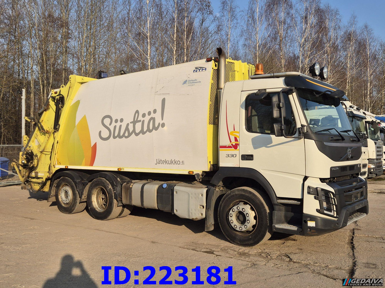VOLVO FMX 11 330HP 6x2 (Steering axel) - Euro6 - Kamion za smeće: slika 4 VOLVO FMX 11 330HP 6x2 (Steering axel) - Euro6 - Kamion za smeće: slika 4