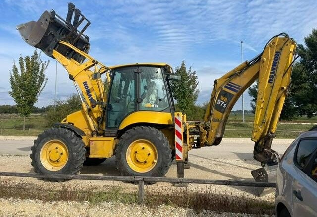 Komatsu WB 97 S - Bager utovarivač: slika 5 Komatsu WB 97 S - Bager utovarivač: slika 5