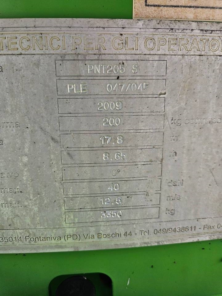 Isoli PNT 205 - Vazdušna platforma montirana na kamion: slika 5 Isoli PNT 205 - Vazdušna platforma montirana na kamion: slika 5