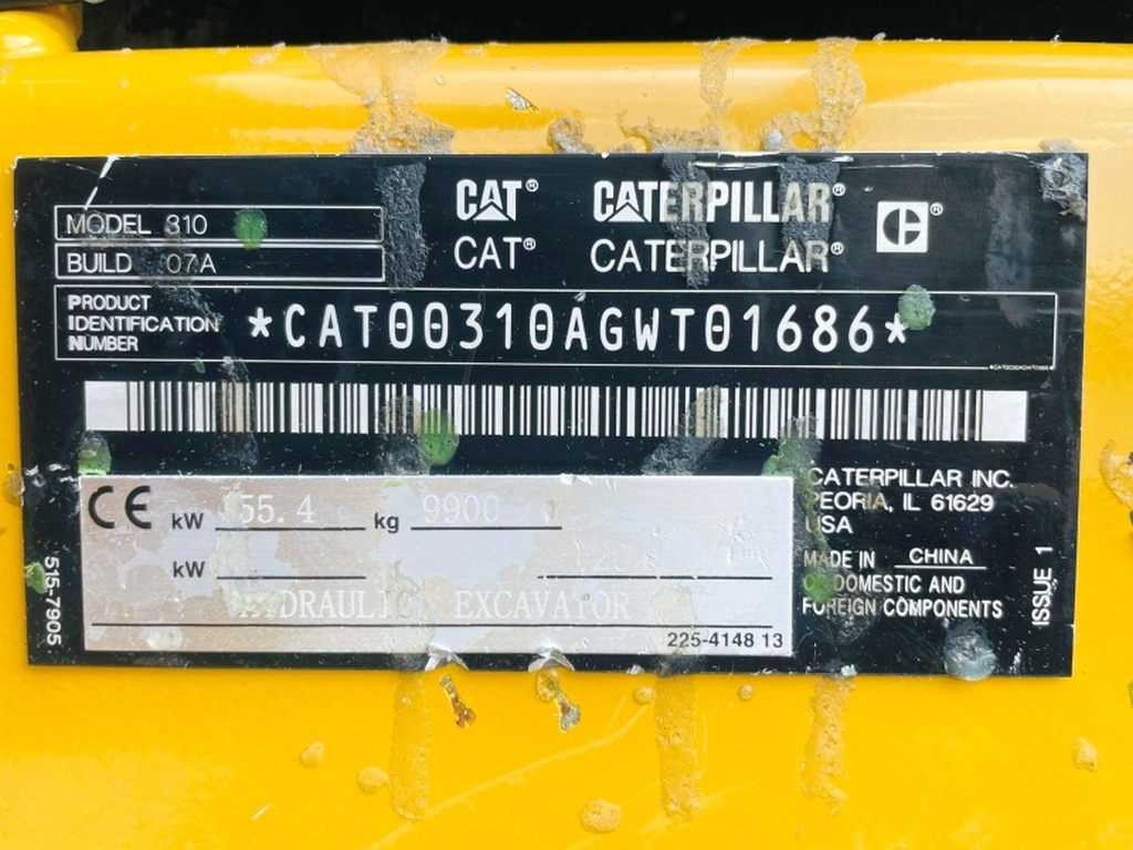 Caterpillar 310 (4011) - Mini bager: slika 4 Caterpillar 310 (4011) - Mini bager: slika 4