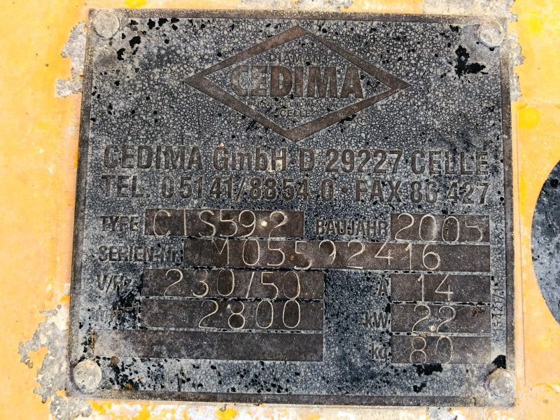 Cedima CTS 59.2 (2907) - Građevinska oprema: slika 3 Cedima CTS 59.2 (2907) - Građevinska oprema: slika 3