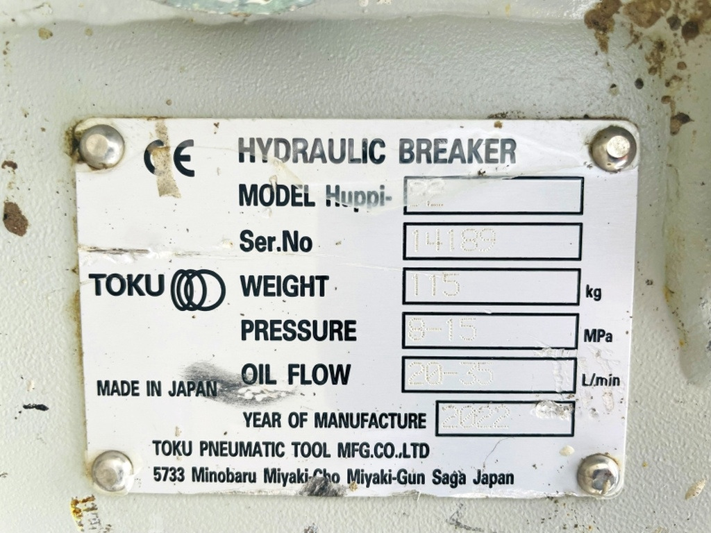 Huppi 92 (4093) - Hidraulični čekić: slika 3 Huppi 92 (4093) - Hidraulični čekić: slika 3