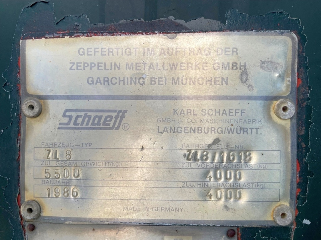 Schaeff ZL8 (4028) - Utovarivač točkaš: slika 5 Schaeff ZL8 (4028) - Utovarivač točkaš: slika 5