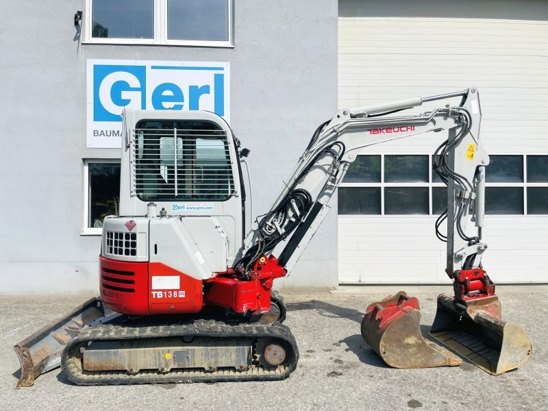 Takeuchi TB138FR (3775) - Mini bager: slika 2 Takeuchi TB138FR (3775) - Mini bager: slika 2