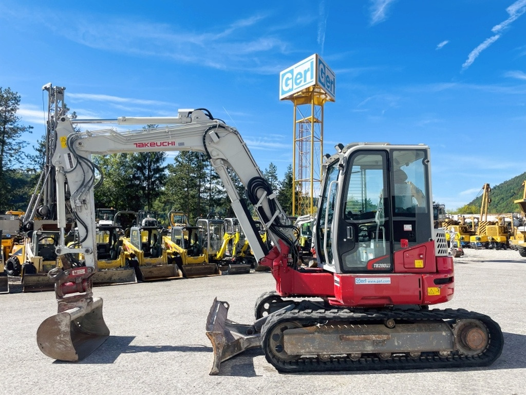Takeuchi TB280FR (4050) - Mini bager: slika 1 Takeuchi TB280FR (4050) - Mini bager: slika 1