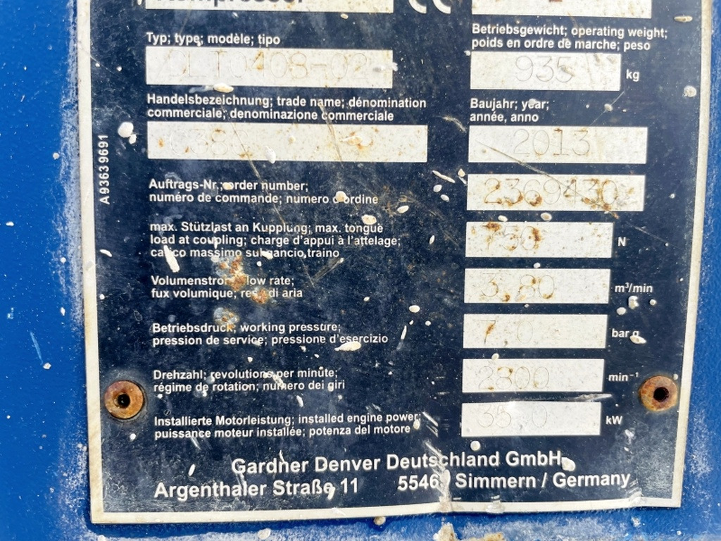 Vergleich C38 (4020) - Kompresor za vazduh: slika 4 Vergleich C38 (4020) - Kompresor za vazduh: slika 4