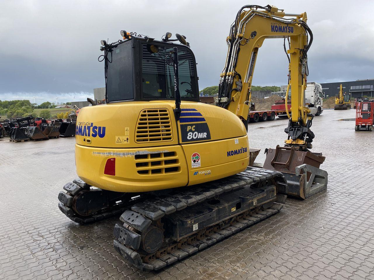 Komatsu PC80MR-5EO - Mini bager: slika 4 Komatsu PC80MR-5EO - Mini bager: slika 4