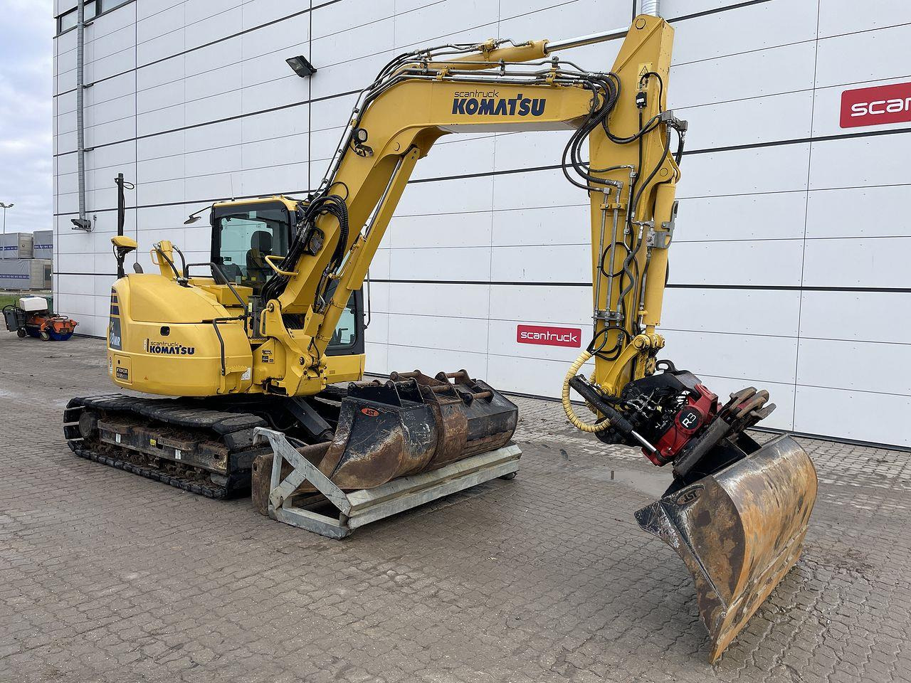 Komatsu PC88MR-10 med Topcon - Mini bager: slika 5 Komatsu PC88MR-10 med Topcon - Mini bager: slika 5