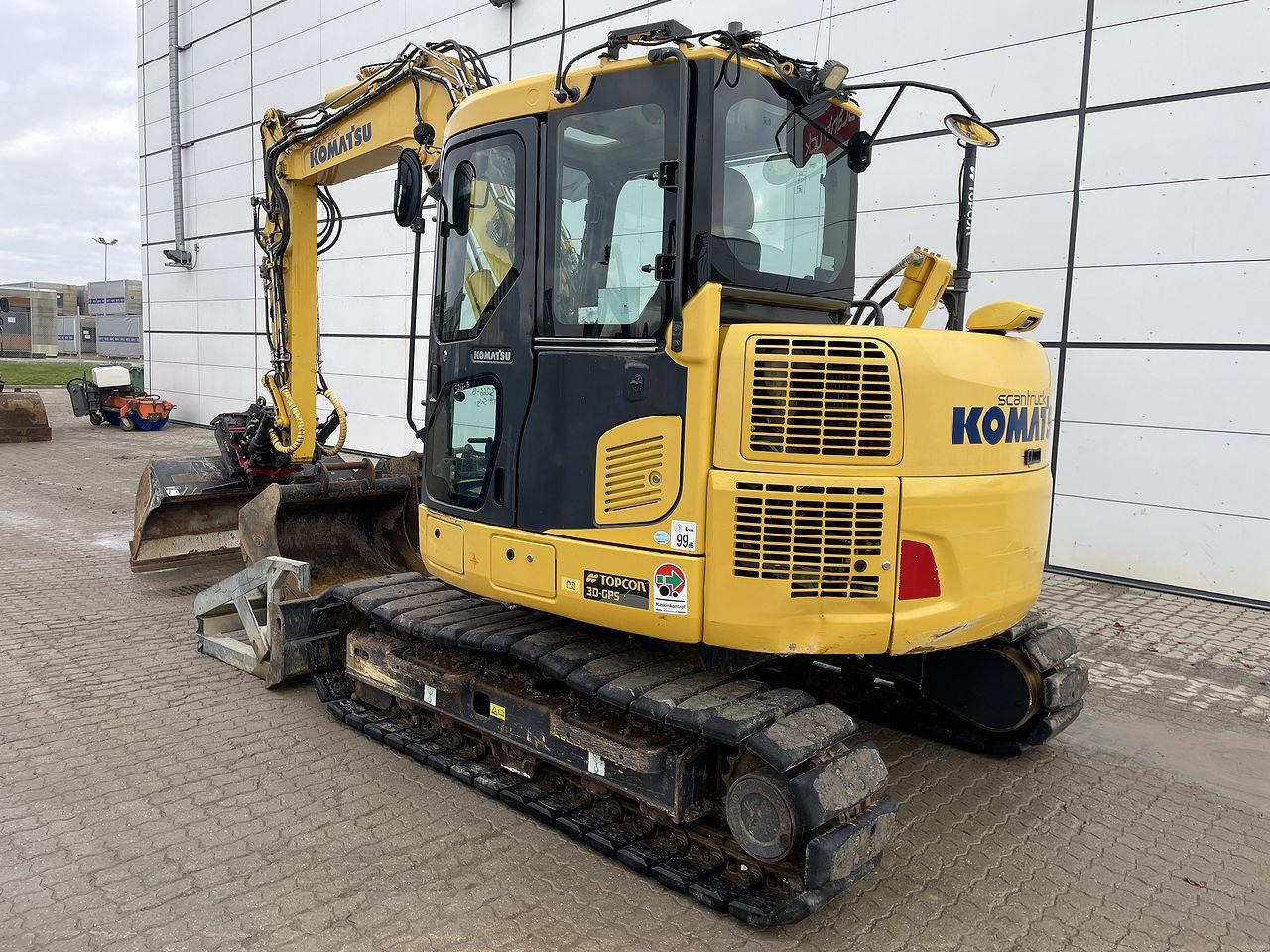 Komatsu PC88MR-10 med Topcon - Mini bager: slika 2 Komatsu PC88MR-10 med Topcon - Mini bager: slika 2