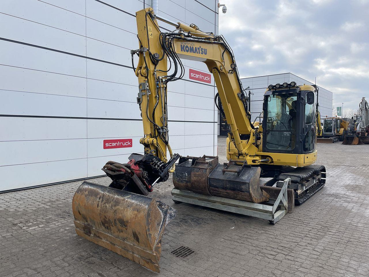 Komatsu PC88MR-10 med Topcon - Mini bager: slika 1 Komatsu PC88MR-10 med Topcon - Mini bager: slika 1