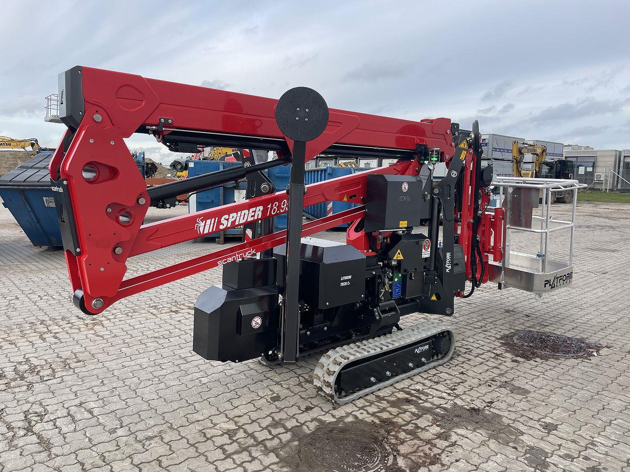 Platform Basket Spider 18.95 E - Lithium - Pauk platforma: slika 4 Platform Basket Spider 18.95 E - Lithium - Pauk platforma: slika 4