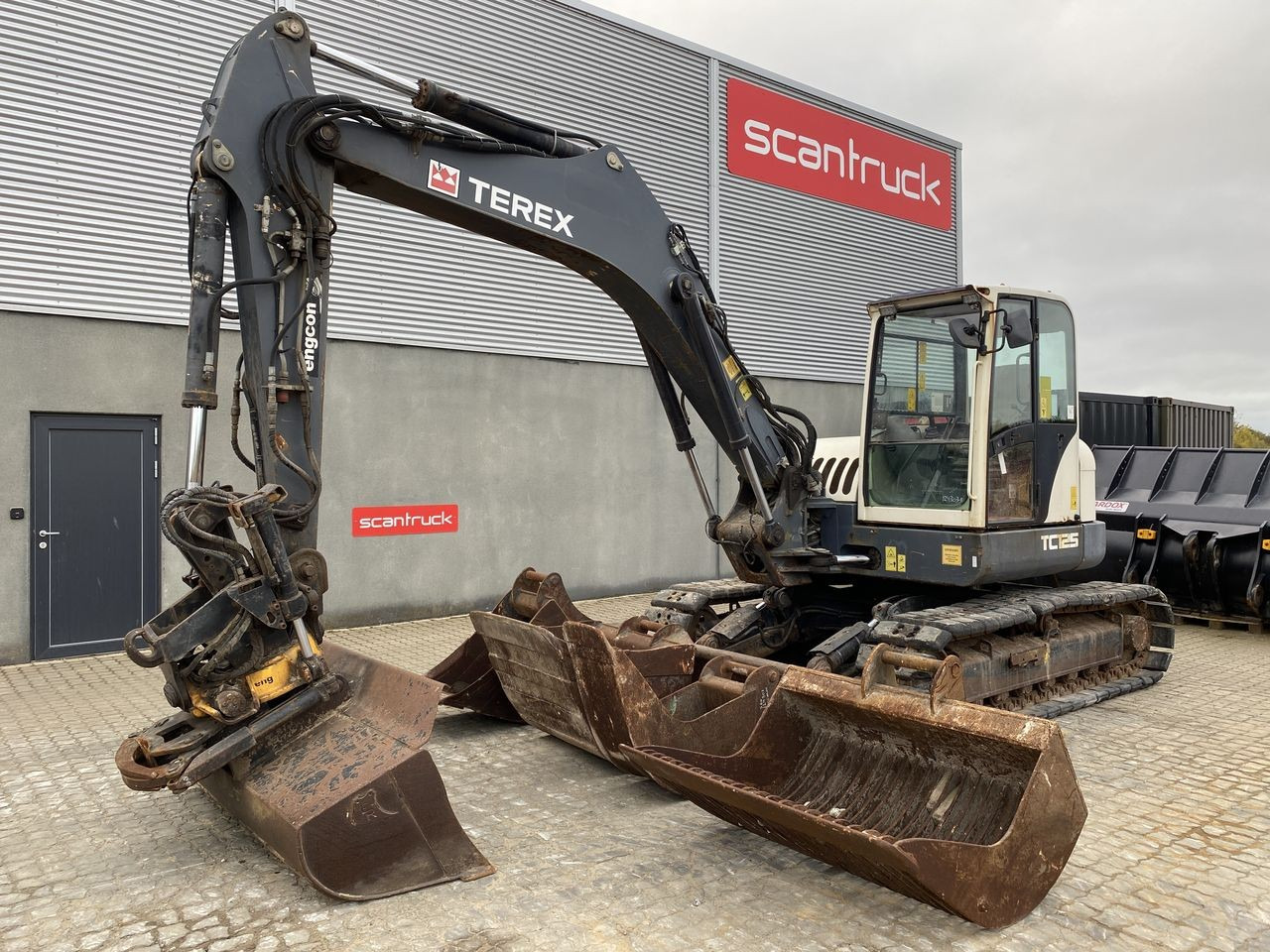 Terex TC125 - Bager guseničar: slika 1 Terex TC125 - Bager guseničar: slika 1