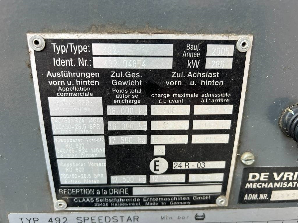 Kombajn za stočnu hranu Claas Jaguar 850 + Orbis 450 + PU 300 HD: slika 14