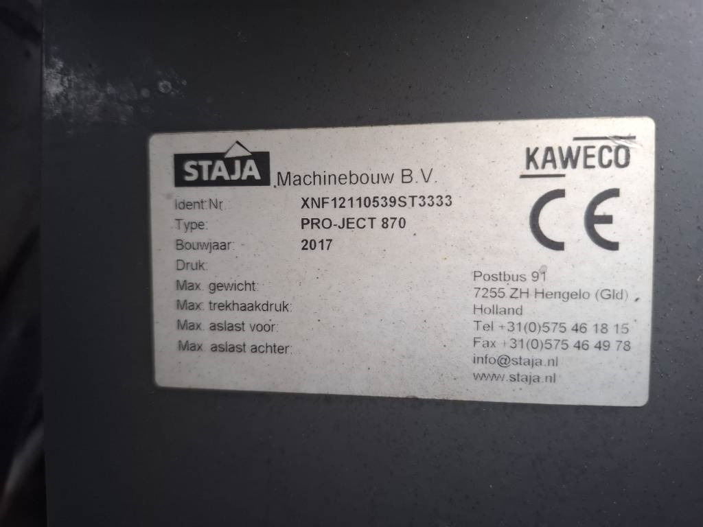 Kaweco Pro-ject 870 zodenbemester - Rasipač prirodnog đubirva: slika 4 Kaweco Pro-ject 870 zodenbemester - Rasipač prirodnog đubirva: slika 4