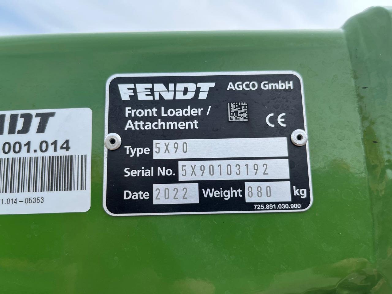 Fendt Cargo 5x90 - Prednji utovarivač za traktor: slika 5 Fendt Cargo 5x90 - Prednji utovarivač za traktor: slika 5