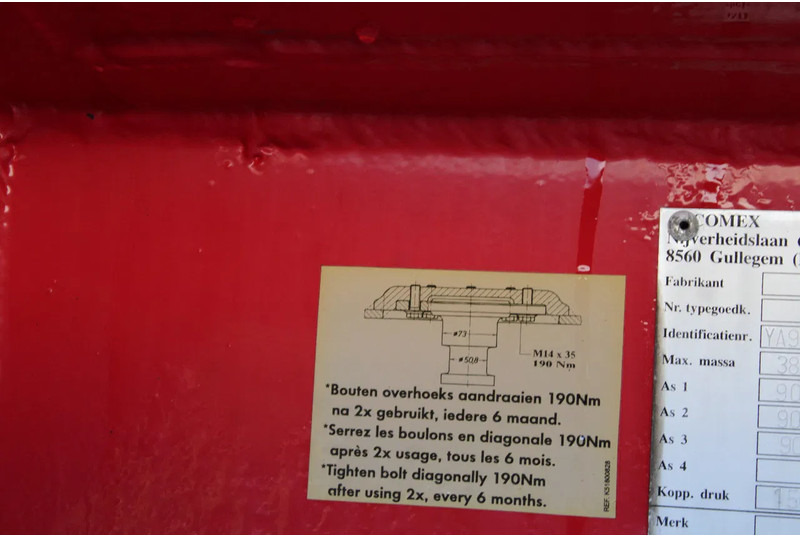 Poluprikolica cisterna Atcomex + 3 AXEL + 32.000 ltr  Fuel transport: slika 15