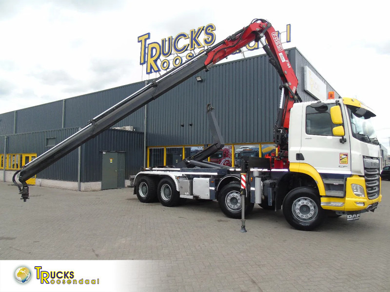 DAF CF 480 + FASSI 16T/M + 20T HOOK + 8X4 + REMOTE - Kamion sa dizalicom: slika 1 DAF CF 480 + FASSI 16T/M + 20T HOOK + 8X4 + REMOTE - Kamion sa dizalicom: slika 1