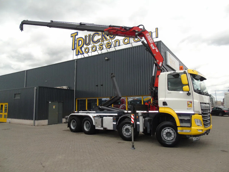 DAF CF 480 + FASSI 16T/M + 20T HOOK + 8X4 + REMOTE - Kamion sa dizalicom: slika 2 DAF CF 480 + FASSI 16T/M + 20T HOOK + 8X4 + REMOTE - Kamion sa dizalicom: slika 2