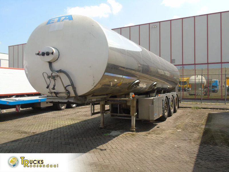 ETA 29.000 LITER + INOX + MILK + WATER - Poluprikolica cisterna: slika 1 ETA 29.000 LITER + INOX + MILK + WATER - Poluprikolica cisterna: slika 1