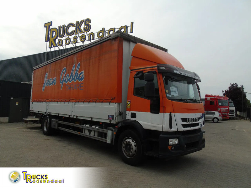 Iveco Eurocargo 190EL28 + LIFT + EURO 5 - Kamion sa ceradom: slika 1 Iveco Eurocargo 190EL28 + LIFT + EURO 5 - Kamion sa ceradom: slika 1